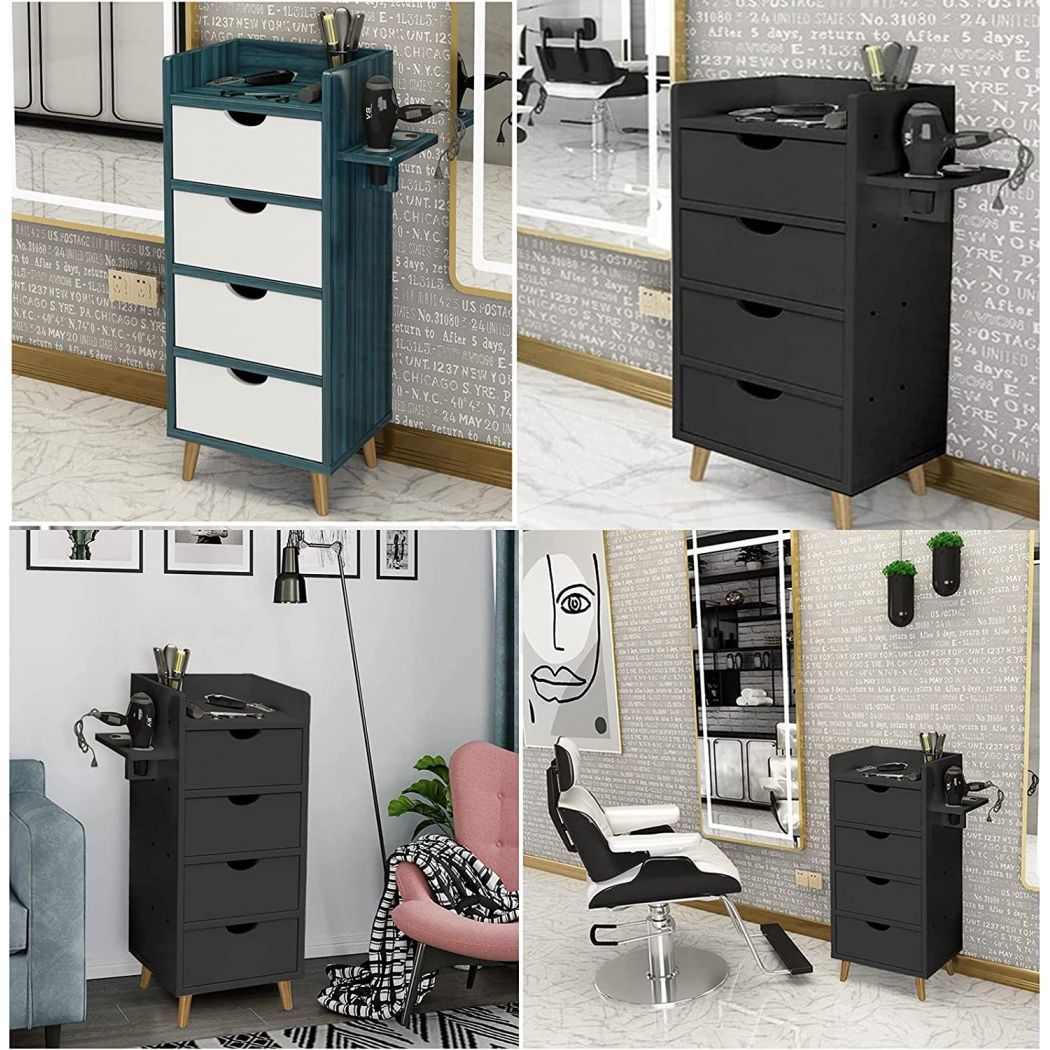 Stylish Beauty Storage Cabinet Trollery for Salon